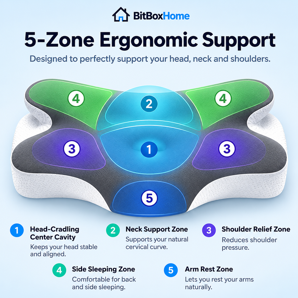Ergonomic pillow