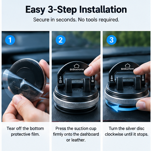 BitBoxHom 360° Car Phone Holder